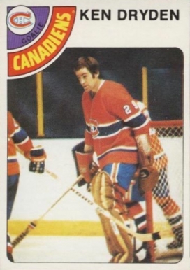 1978 O-Pee-Chee Ken Dryden #50 Hockey Card