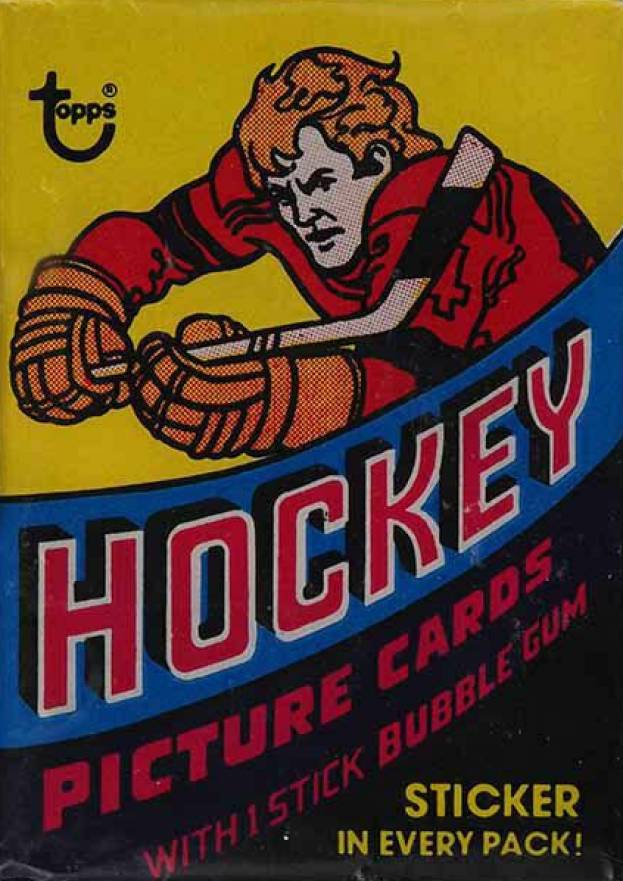 1978 Topps Wax Pack #WP Hockey Card