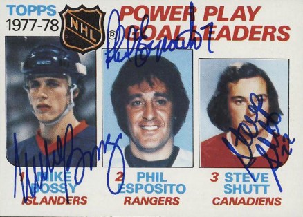 1978 Topps Power Play Goal Leaders #67 Hockey Card