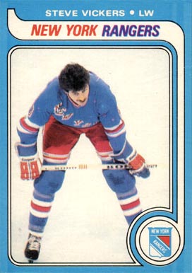 1979 O-Pee-Chee Steve Vickers #195 Hockey Card