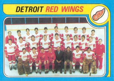1979 O-Pee-Chee Red Wings Team #249 Hockey Card