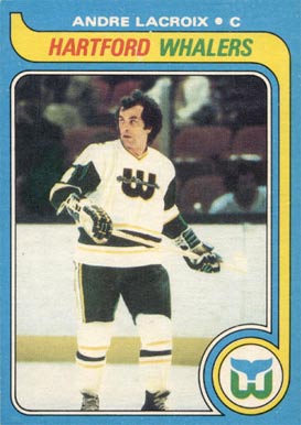1979 Topps Andre LaCroix #107 Hockey Card