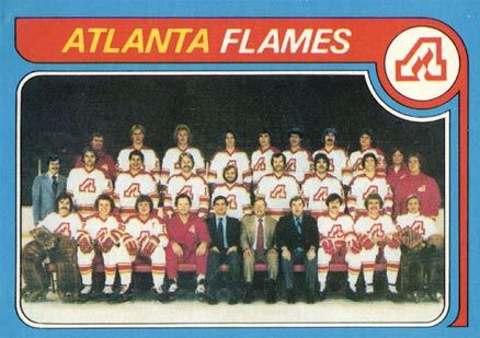 1979 Topps Atlanta Flames Team #244 Hockey Card