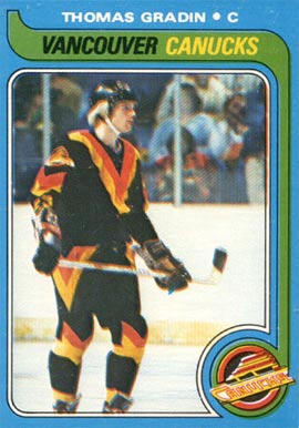 1979 Topps Thomas Gradin #53 Hockey Card