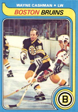 1979 Topps Wayne Cashman #79 Hockey Card