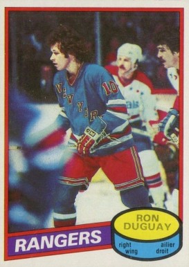 1980 O-Pee-Chee Ron Duguay #37 Hockey Card