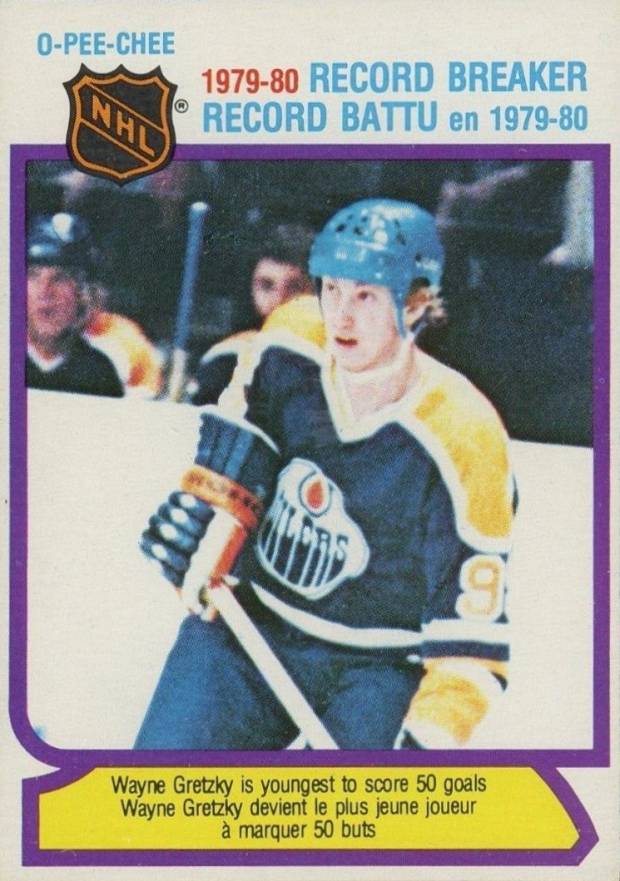 1980 O-Pee-Chee Wayne Gretzky #3 Hockey Card