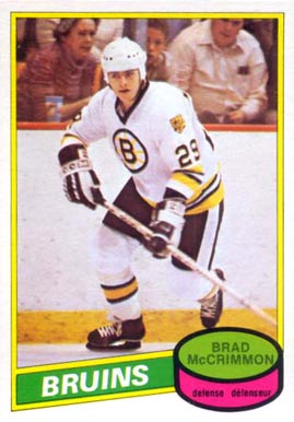 1980 O-Pee-Chee Brad McCrimmon #354 Hockey Card