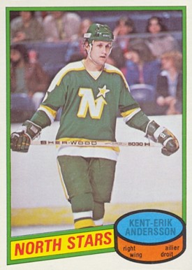1980 O-Pee-Chee Kent-Erik Andersson #383 Hockey Card
