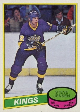 1980 O-Pee-Chee Steve Jensen #294 Hockey Card
