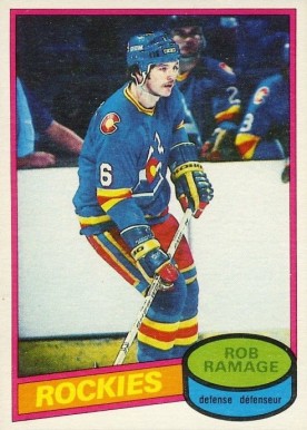 1980 O-Pee-Chee Rob Ramage #213 Hockey Card