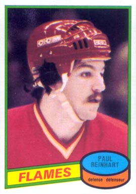 1980 O-Pee-Chee Paul Reinhart #157 Hockey Card