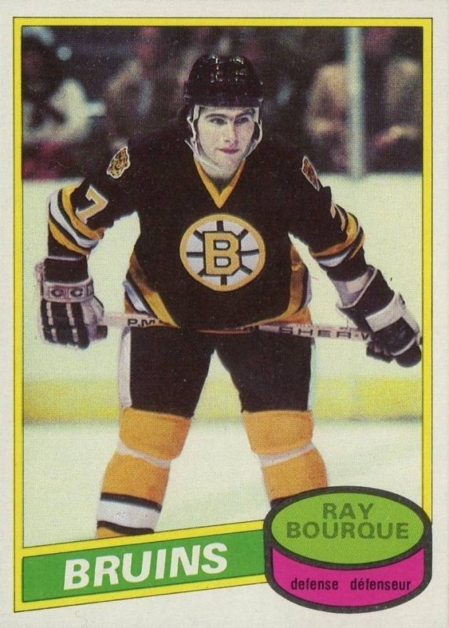 1980 O-Pee-Chee Ray Bourque #140 Hockey Card