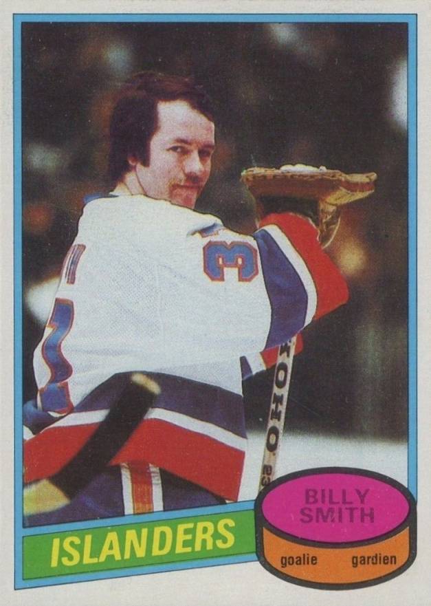 1980 O-Pee-Chee Billy Smith #60 Hockey Card