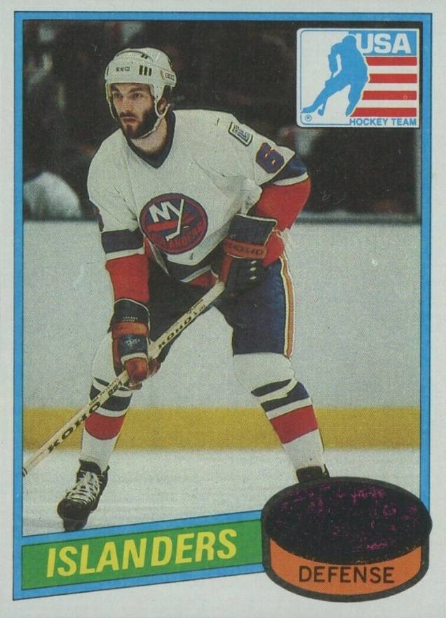 1980 Topps Ken Morrow #9 Hockey Card