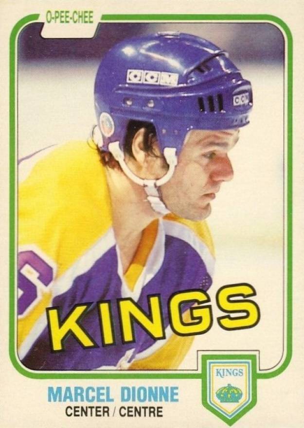 1981 O-Pee-Chee Marcel Dionne #141 Hockey Card