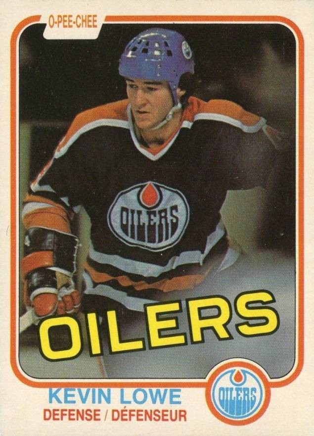 1981 O-Pee-Chee Kevin Lowe #117 Hockey Card