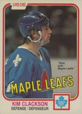 1981 O-Pee-Chee Kim Clackson #271 Hockey Card