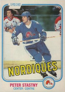 1981 O-Pee-Chee Peter Stastny #269 Hockey Card
