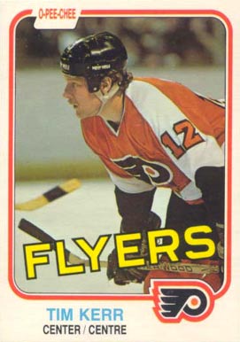 1981 O-Pee-Chee Tim Kerr #251 Hockey Card