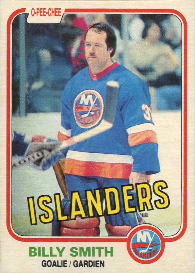 1981 O-Pee-Chee Billy Smith #207 Hockey Card