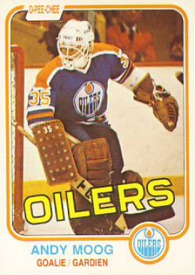 1981 O-Pee-Chee Andy Moog #120 Hockey Card