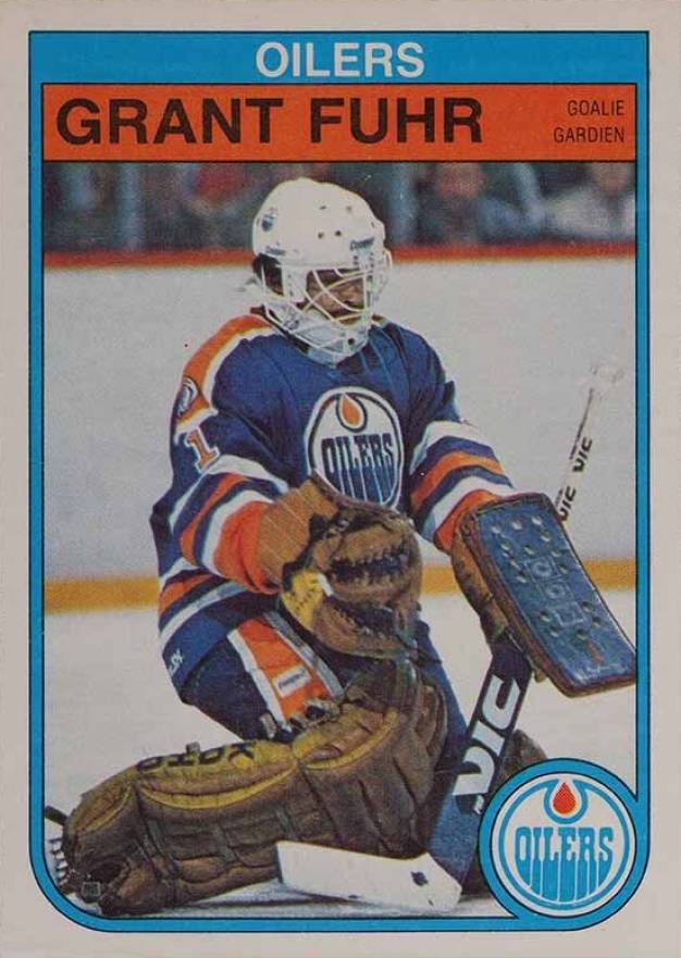 1982 O-Pee-Chee Grant Fuhr #105 Hockey Card
