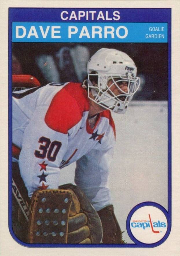 1982 O-Pee-Chee Dave Parro #371 Hockey Card