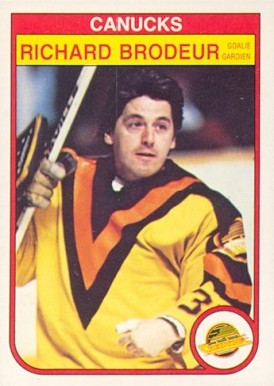 1982 O-Pee-Chee Richard Brodeur #339 Hockey Card