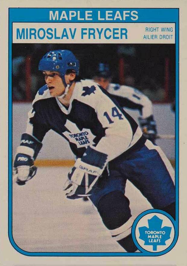 1982 O-Pee-Chee Miroslav Frycer #321 Hockey Card