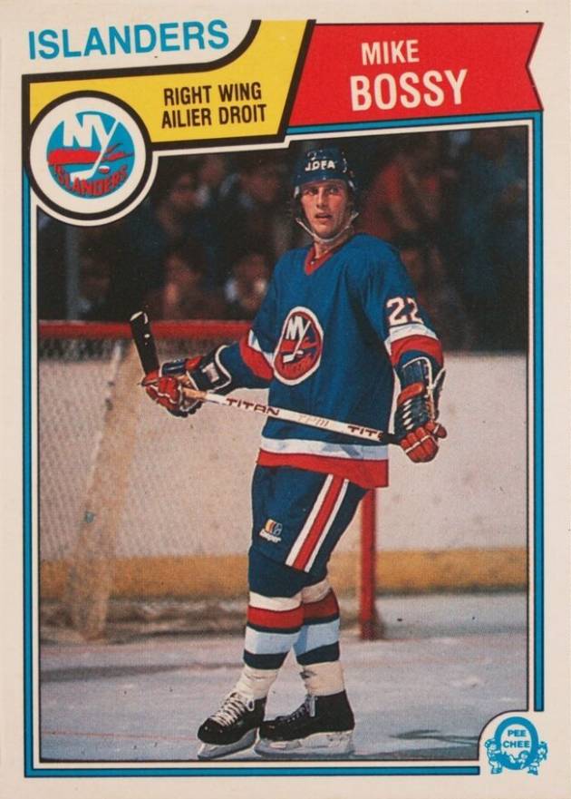 1983 O-Pee-Chee Mike Bossy #3 Hockey Card