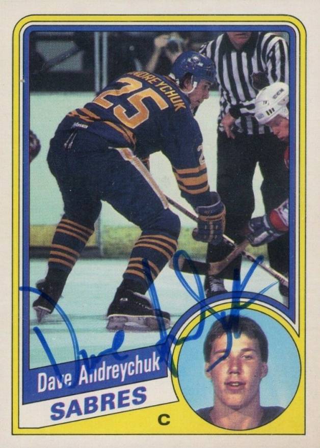 1984 O-Pee-Chee Dave Andreychuk #17 Hockey Card