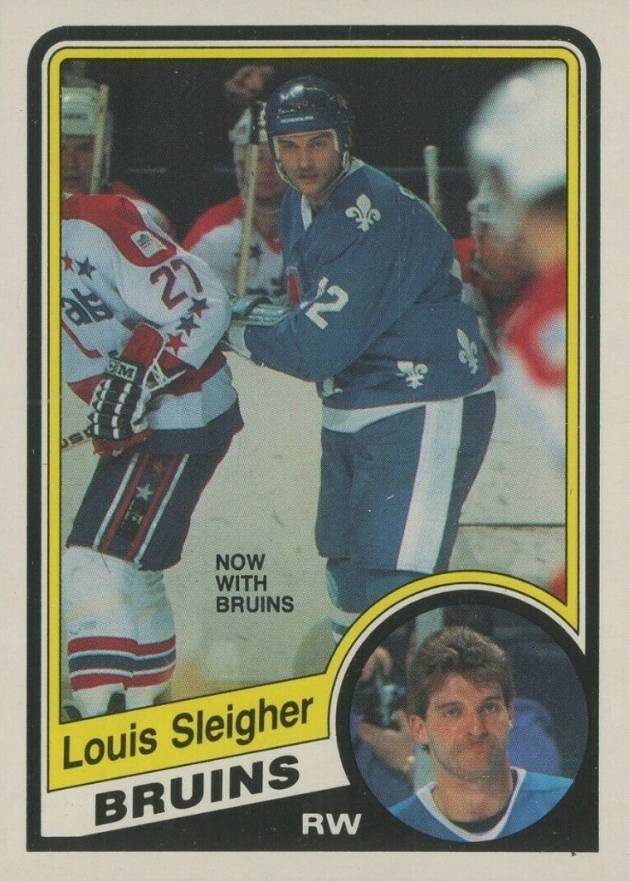 1984 O-Pee-Chee Louis Sleigher #290 Hockey Card