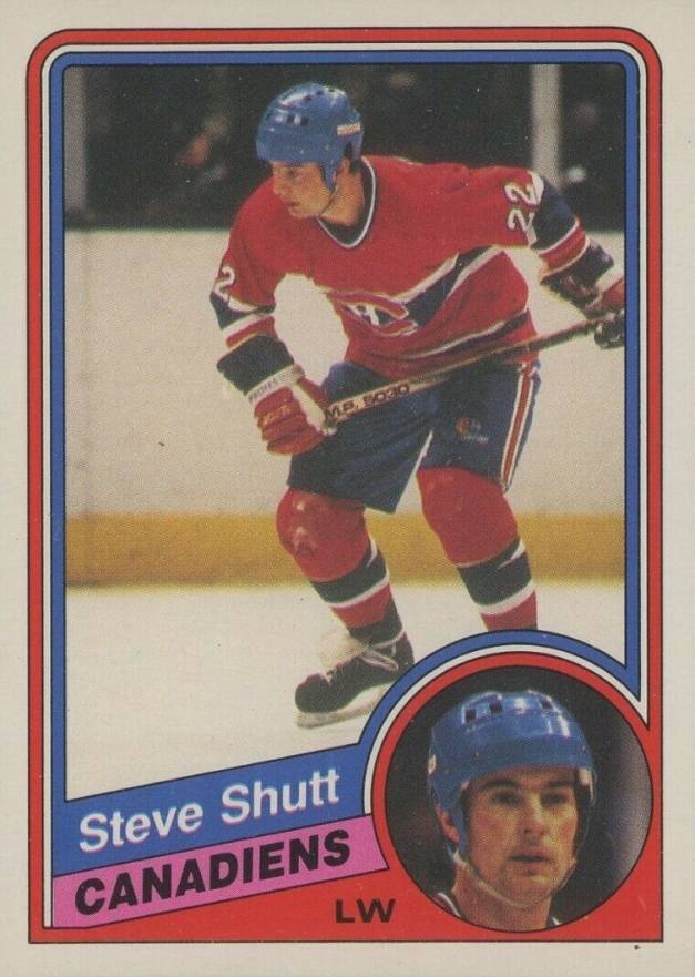 1984 O-Pee-Chee Steve Shutt #272 Hockey Card