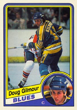 1984 O-Pee-Chee Doug Gilmour #185 Hockey Card