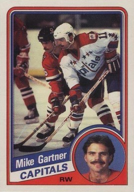 1984 O-Pee-Chee Mike Gartner #197 Hockey Card