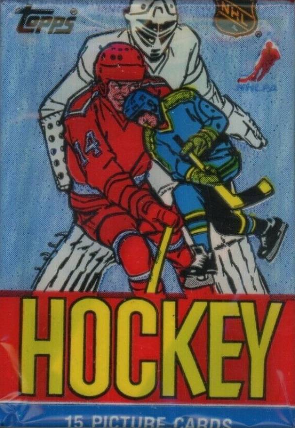 1984 Topps Wax Pack #WP Hockey Card