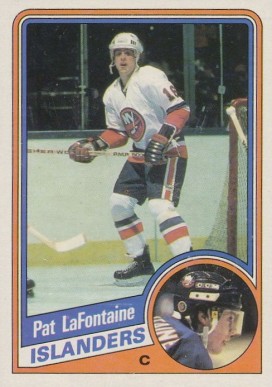 1984 Topps Pat LaFontaine #96 Hockey Card
