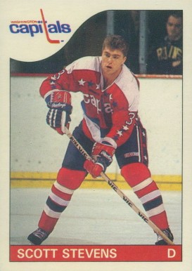 1985 O-Pee-Chee Scott Stevens #62 Hockey Card