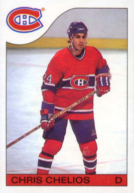 1985 O-Pee-Chee Chris Chelios #51 Hockey Card