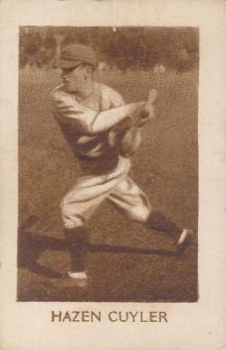 1928 Star Player Candy Hazen Cuyler # Baseball Card