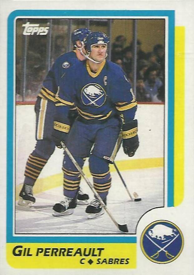 1986 Topps Gilbert Perreault #79 Hockey Card