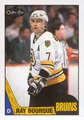 1987 O-Pee-Chee Ray Bourque #87 Hockey Card