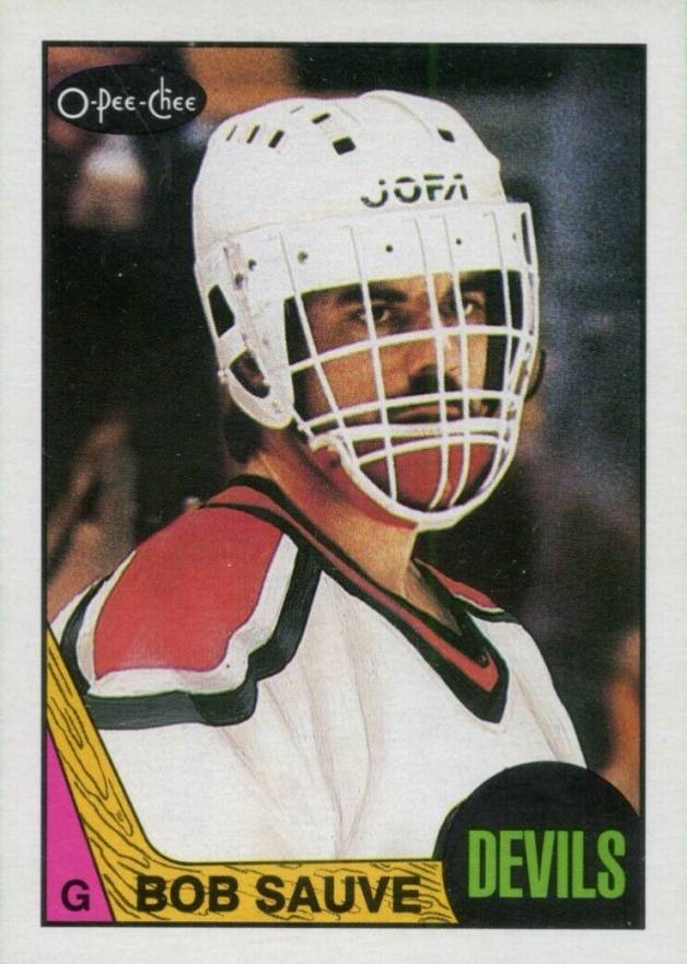 1987 O-Pee-Chee Bob Sauve #140 Hockey Card