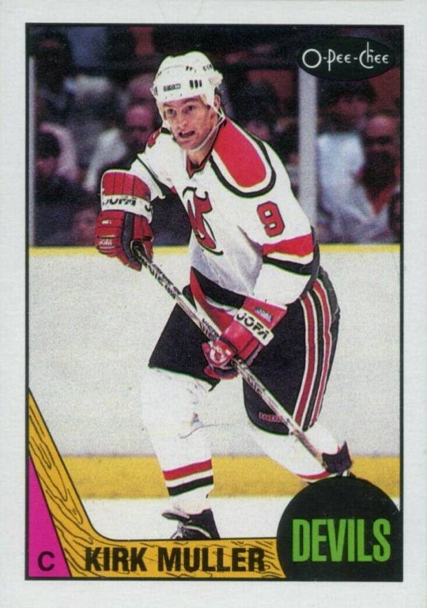 1987 O-Pee-Chee Kirk Muller #157 Hockey Card