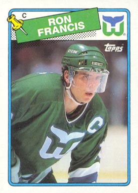 1988 Topps Ron Francis #52 Hockey Card