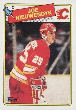 1988 Topps Joe Nieuwendyk #16 Hockey Card