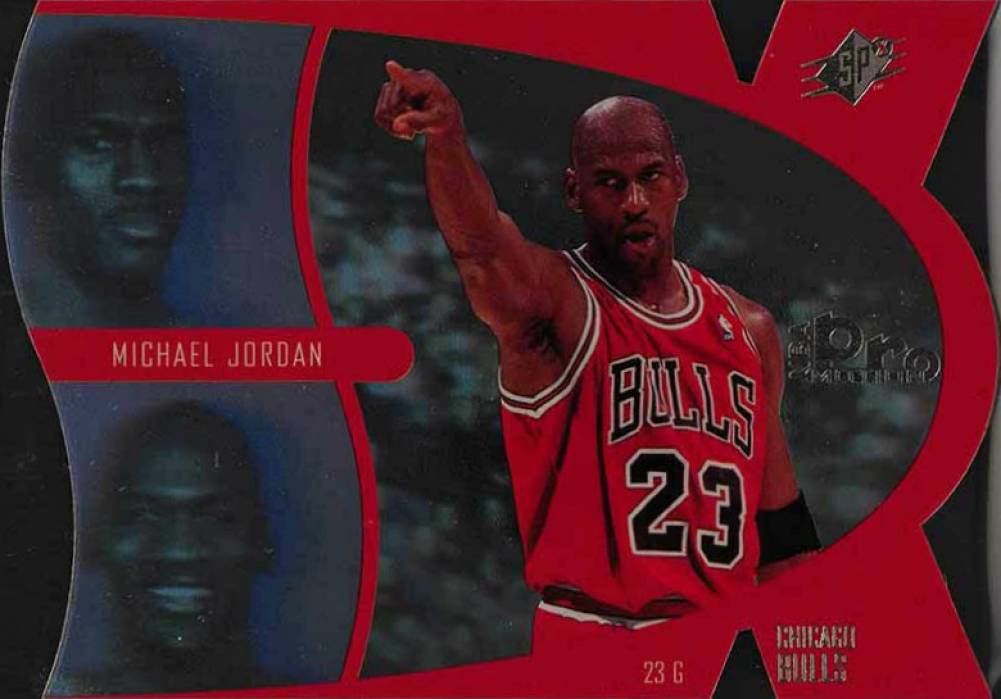 1997 SPx ProMotion Michael Jordan #1 Basketball Card
