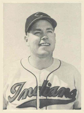 1952 Num Num Cleveland Indians Dale Mitchell #15 Baseball Card