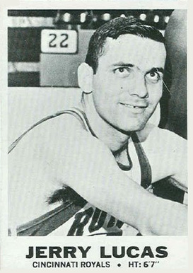 1968 Topps Test Jerry Lucas #21 Basketball Card
